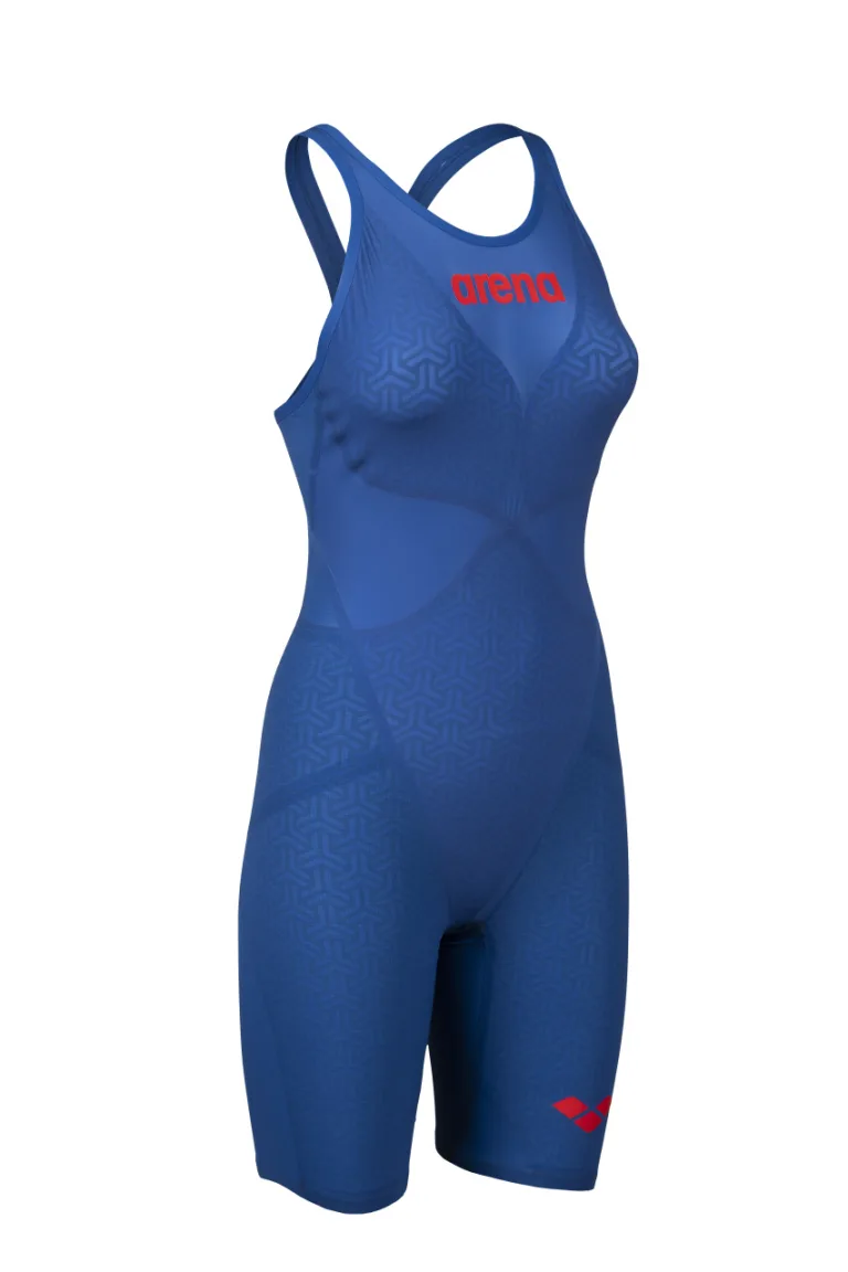 Arena Powerskin Carbon Glide Open Back Damer (Ocean Blue) - Image 3